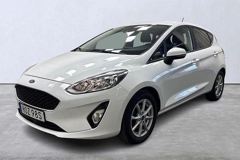Begagnad Ford Fiesta Trend 101 HK (74 kW) 2019 Vit Halvkombi