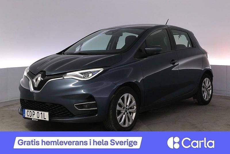 Grå Begagnad 2019 Renault Zoe Zen Halvkombi | 134 990 kr (Marknadspris) - Bild 1/4