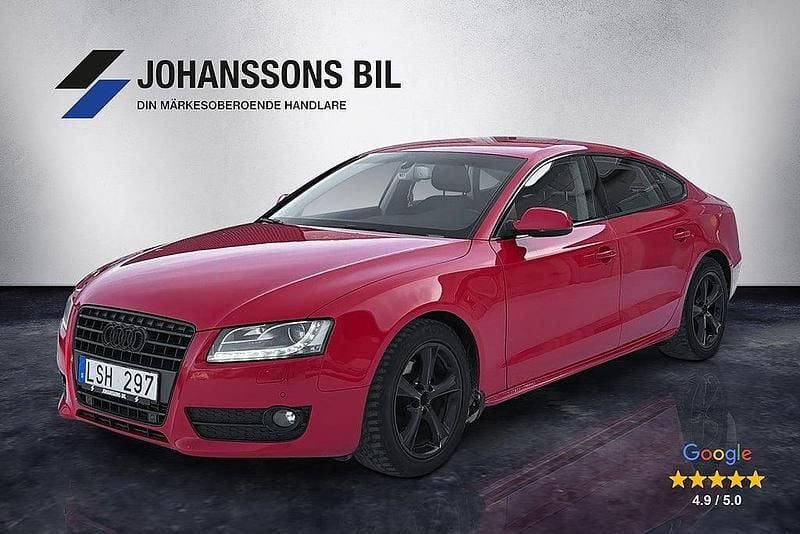 Röd Begagnad 2011 Audi A5 Sportback Halvkombi | 119 900 kr (Lite dyr) - Bild 1/4