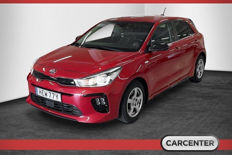 Röd Begagnad 2018 Kia Rio GT-Line Halvkombi | 139 500 kr (Marknadspris) - Bild 1/4