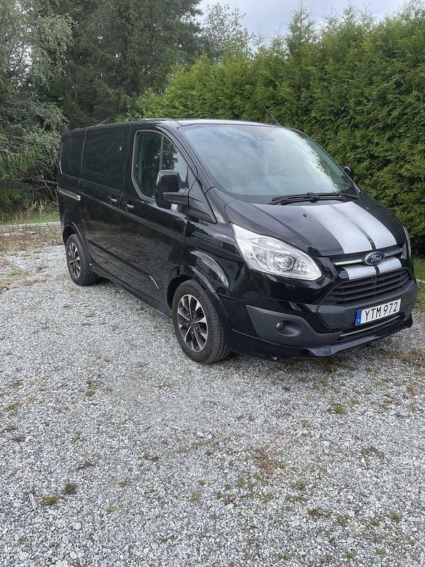 Svart Begagnad 2018 Ford Transit Custom | 139 000 kr - Bild 1/4