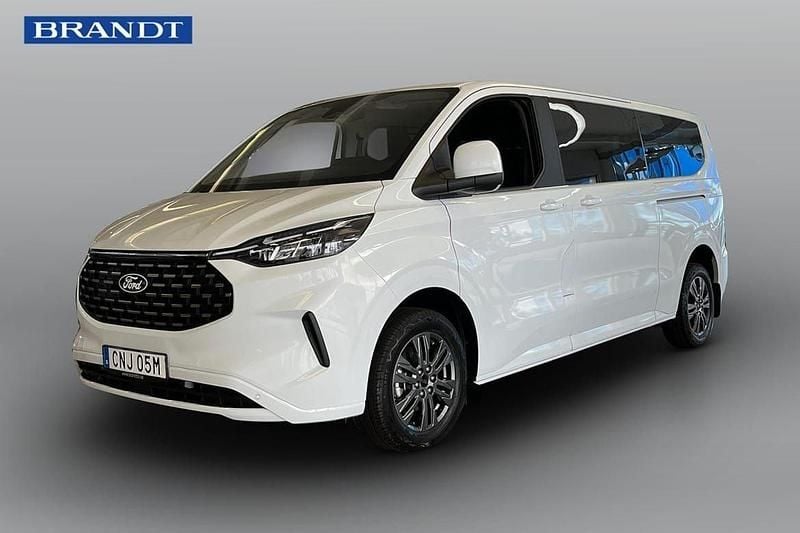 Vit Ny 2025 Ford Tourneo Custom Titanium Van | 730 550 kr - Bild 1/4