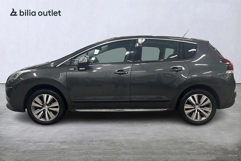 Begagnad Peugeot 3008 Allure 120 HK (88 kW) 2016 Mörkgrå Kombi