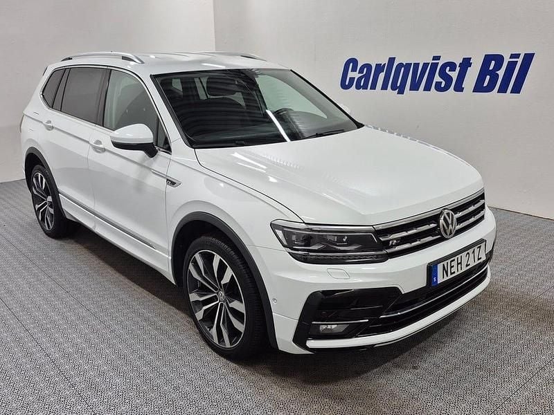Begagnad VW Tiguan Allspace R-line 190 HK (139 kW) 2020 Vit SUV