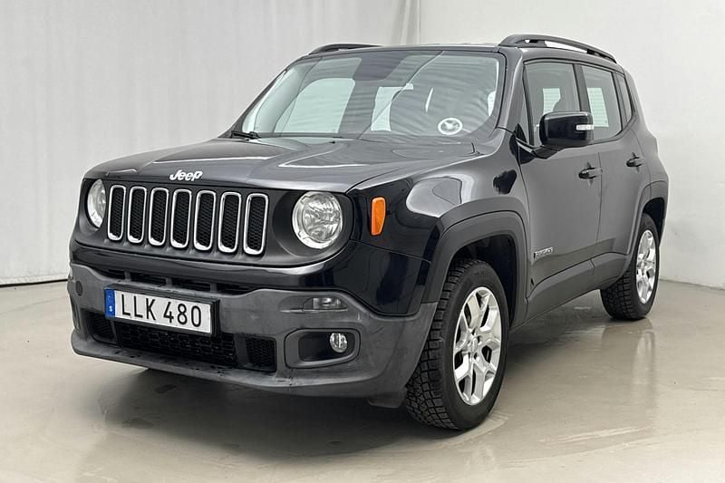 Svart Begagnad 2015 Jeep Renegade Longitude SUV | 110 000 kr (Bra pris) - Bild 1/4
