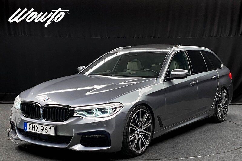 Blå Begagnad 2018 BMW 540 Efficient Dynamics Kombi | 459 800 kr (Dyr) - Bild 1/3