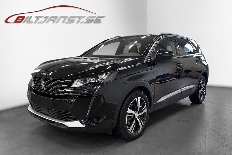 Svart Begagnad 2023 Peugeot 5008 GT SUV | 299 900 kr (Marknadspris) - Bild 1/4