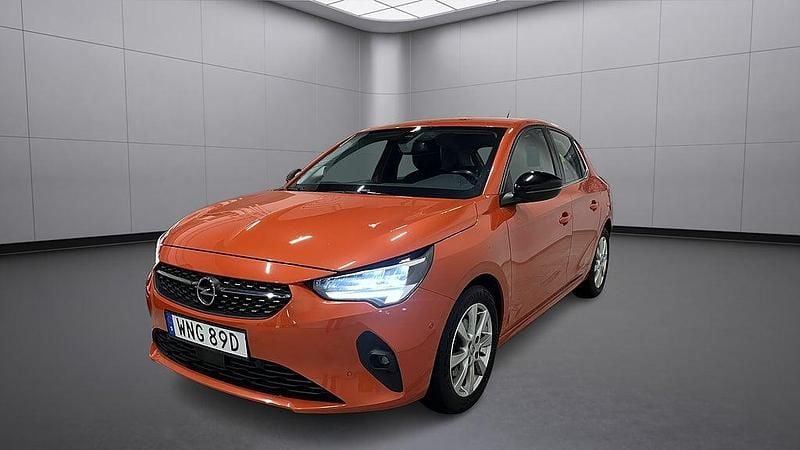 Orange Begagnad 2020 Opel Corsa Elegance Halvkombi | 149 900 kr (Bra pris) - Bild 1/4