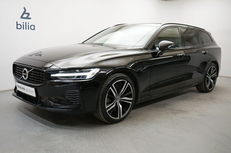 Svart Begagnad 2020 Volvo V60 R-Design Kombi | 389 900 kr (Lite dyr) - Bild 1/3
