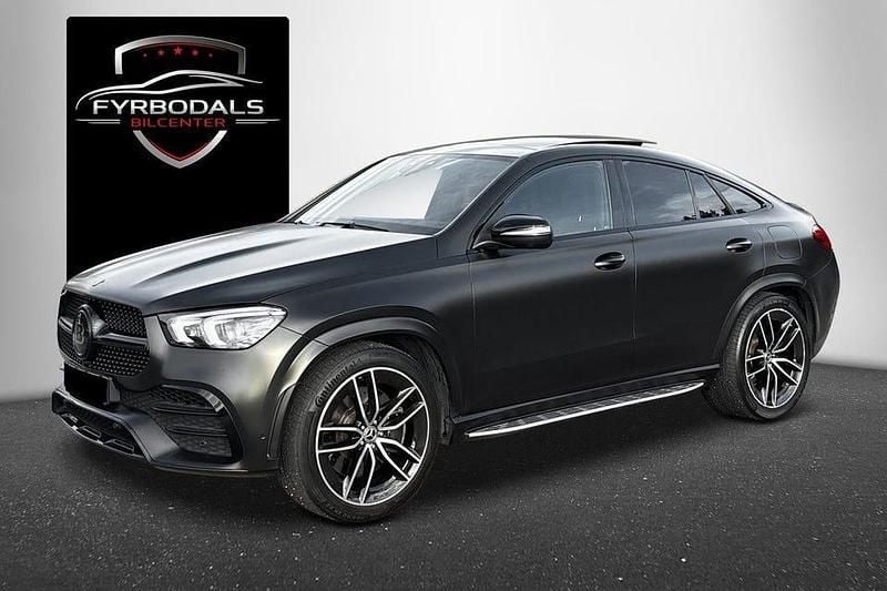Svart Begagnad 2021 Mercedes GLE350 AMG Sportkupé | 725 000 kr (Marknadspris) - Bild 1/4
