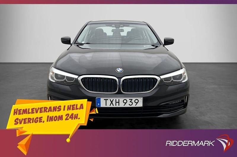 Begagnad BMW 530 Sport Line 252 HK (185 kW) 2019 Svart Sedan