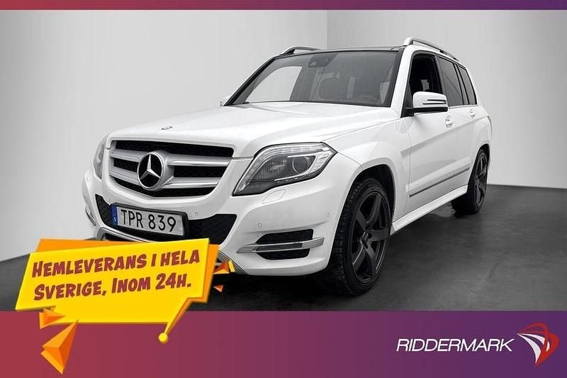 Vit Begagnad 2015 Mercedes GLK220 SUV | 168 900 kr (Marknadspris) - Bild 1/3