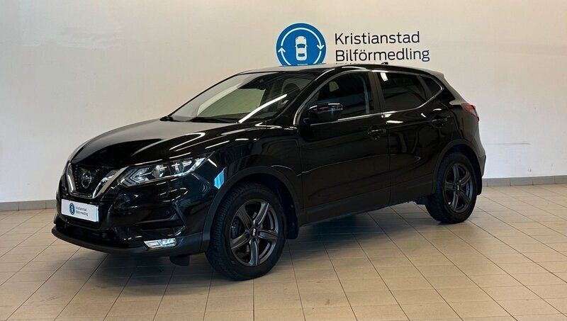 Svart Begagnad 2017 Nissan Qashqai Acenta Connect SUV | 159 900 kr - Bild 1/4