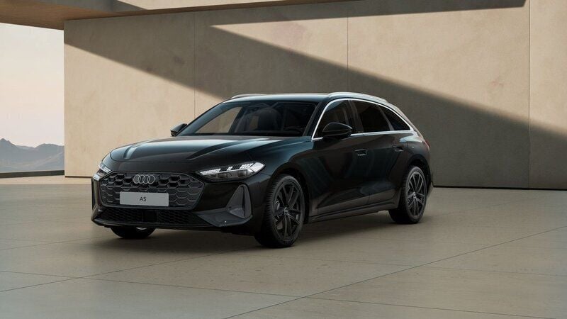 Ny Audi A5 204 HK (150 kW) 2025 Mytsvart metallic Sportkupé