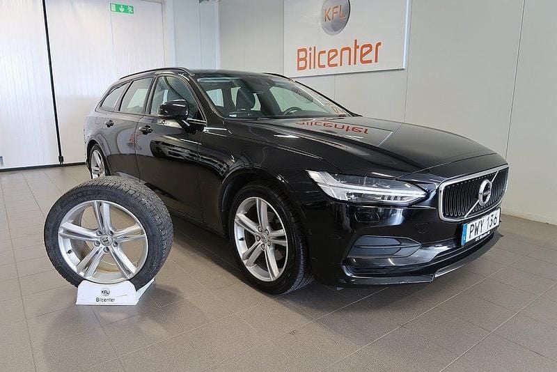 Svart Begagnad 2017 Volvo V90 Kombi | 189 900 kr (Marknadspris) - Bild 1/4