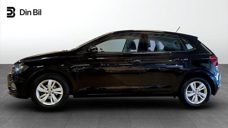 Begagnad VW Polo Comfortline 95 HK (69 kW) 2018 Svart Halvkombi