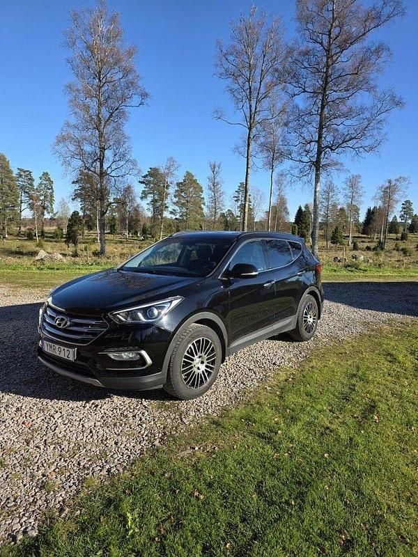 Svart Begagnad 2018 Hyundai Santa Fe SUV | 165 000 kr (Superpris) - Bild 1/4