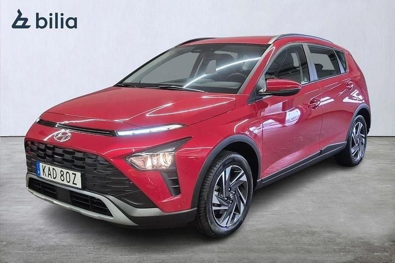Röd Begagnad 2023 Hyundai Bayon Essential SUV | 210 000 kr (Marknadspris) - Bild 1/4