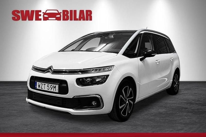 Vit Begagnad 2022 Citroën C4 SpaceTourer Minibuss | 249 900 kr - Bild 1/4