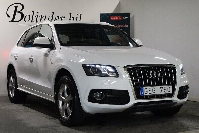 Vit Begagnad 2010 Audi Q5 Design SUV | 129 800 kr (Marknadspris) - Bild 1/4