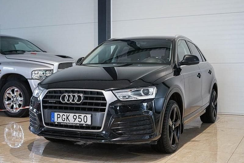 Begagnad Audi Q3 Proline 150 HK (110 kW) 2017 Svart SUV