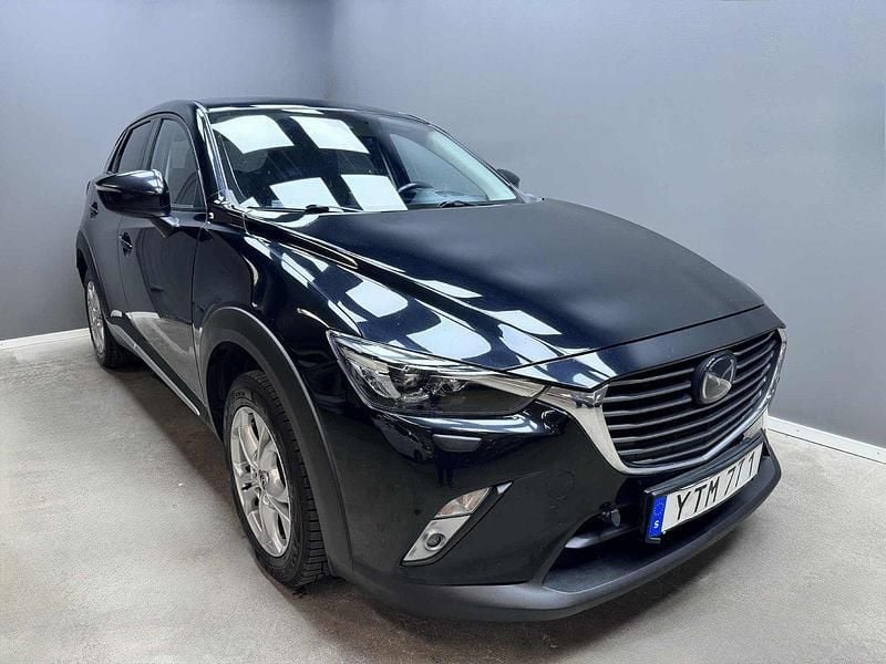 Svart Begagnad 2018 Mazda CX-3 SUV | 154 900 kr (Bra pris) - Bild 1/4