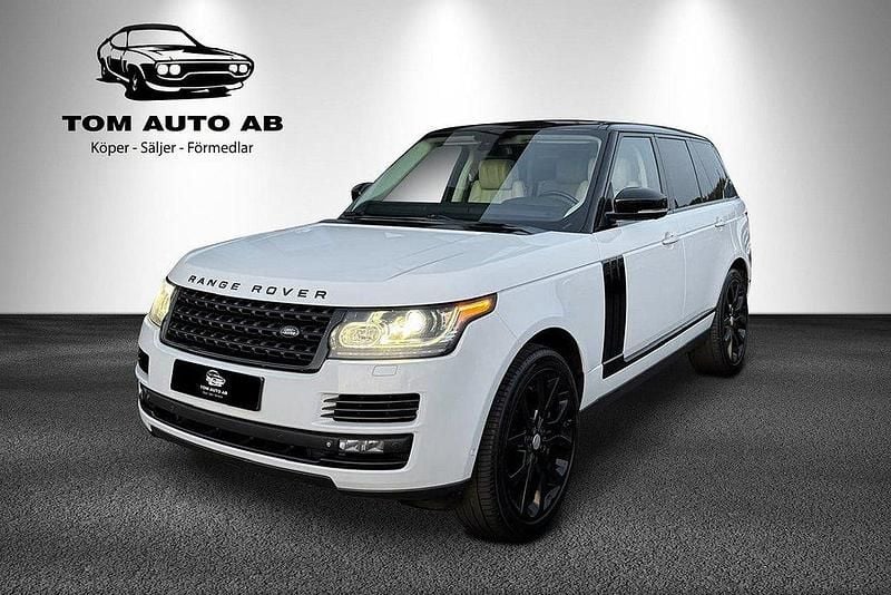 Vit Begagnad 2014 Land Rover Range Rover SVAutobiography SUV | 299 900 kr (Superpris) - Bild 1/4