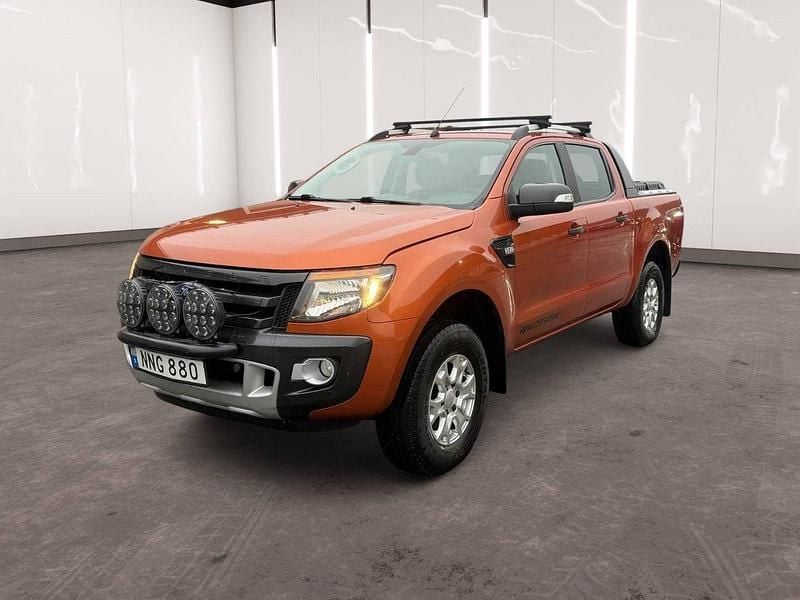 Orange Begagnad 2014 Ford Ranger Pickup | 149 900 kr (Marknadspris) - Bild 1/4