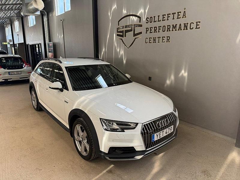 Vit Begagnad 2018 Audi A4 Allroad Kombi | 219 900 kr (Lite dyr) - Bild 1/4
