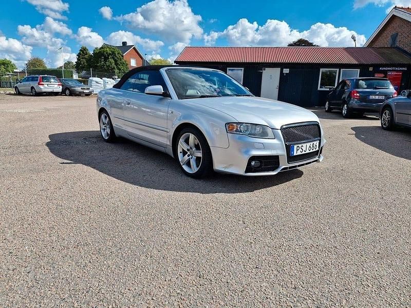 Silver Begagnad 2006 Audi A4 Cabriolet Cab | 65 000 kr - Bild 1/4