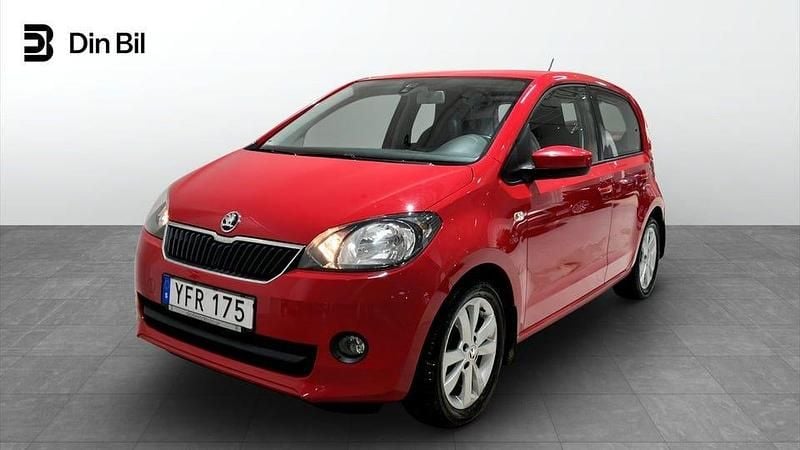 Röd Begagnad 2016 Skoda Citigo Halvkombi | 59 900 kr (Marknadspris) - Bild 1/4