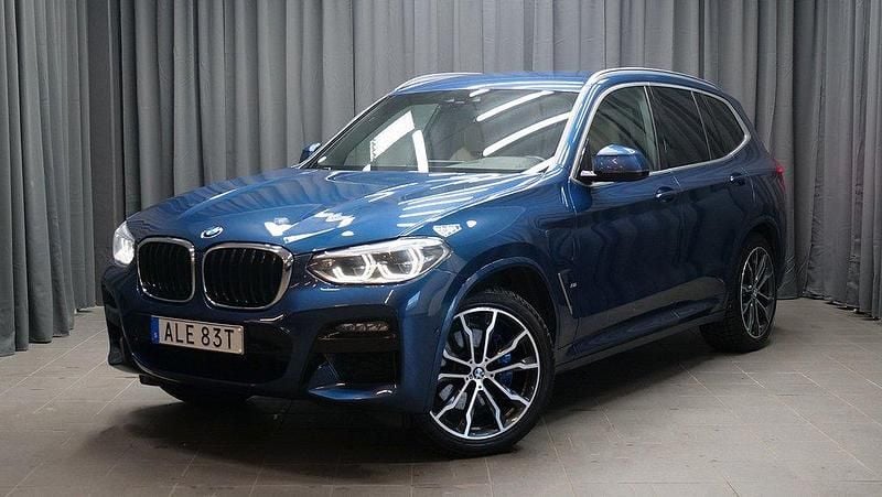 Blå Begagnad 2021 BMW X3 M Sport SUV | 379 000 kr (Marknadspris) - Bild 1/4