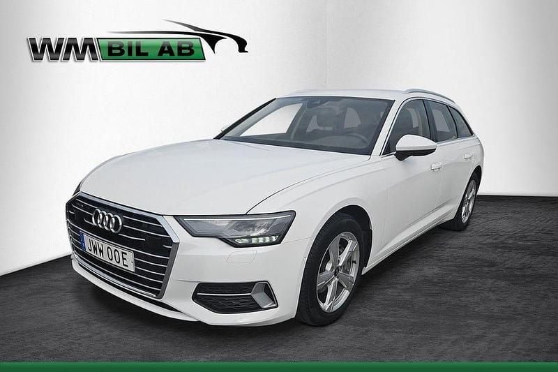 Vit Begagnad 2022 Audi A6 Sport Kombi | 409 000 kr (Marknadspris) - Bild 1/4