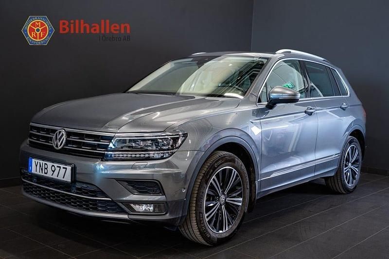 Mörkgrå Begagnad 2017 VW Tiguan GT SUV | 184 900 kr (Marknadspris) - Bild 1/4