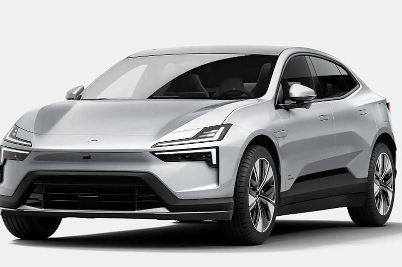 Ny Polestar 4 Long Range Single Motor 203 kW (277 HK) 2026 Grå SUV