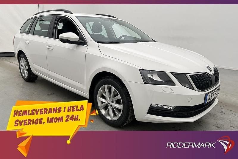 Vit Begagnad 2019 Skoda Octavia Ambition Kombi | 134 900 kr (Superpris) - Bild 1/3