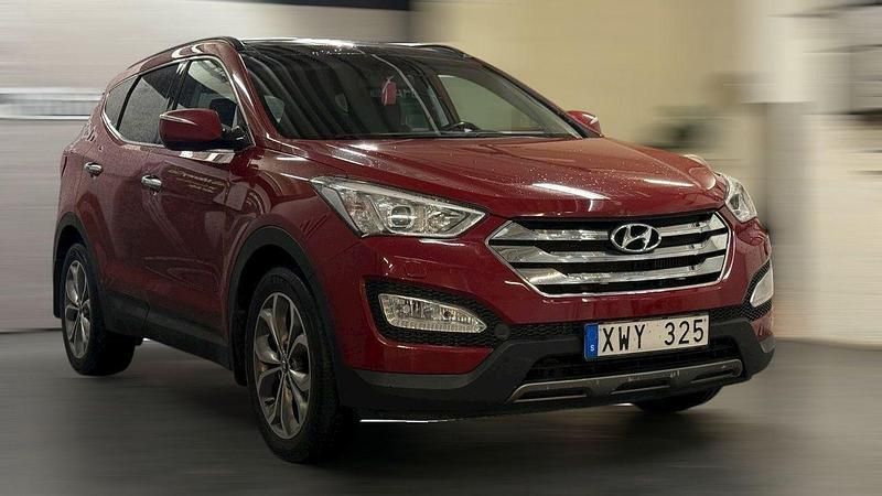 Röd Begagnad 2013 Hyundai Santa Fe Premium SUV | 113 900 kr (Bra pris) - Bild 1/4