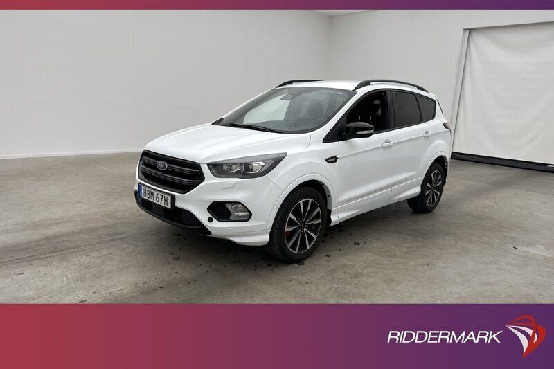 Vit Begagnad 2019 Ford Kuga ST-Line SUV | 229 800 kr - Bild 1/3
