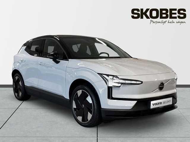 Ljusblå (blå) Begagnad 2024 Volvo EX30 Plus SUV | 369 100 kr - Bild 1/3