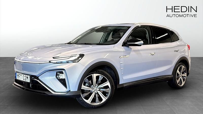 Blå (blue) Begagnad 2022 MG Marvel R Luxury SUV | 279 900 kr - Bild 1/4