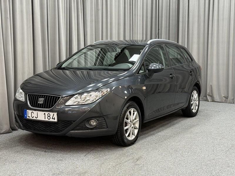 Mörkgrå Begagnad 2010 Seat Ibiza ST Style Kombi | 29 900 kr (Bra pris) - Bild 1/4