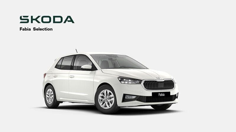 Ny 2024 Skoda Fabia Selection Halvkombi | 262 400 kr (Marknadspris) - Bild 1/3