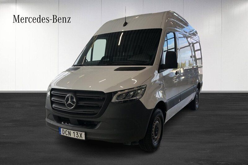 Vit Ny 2025 Mercedes E-Sprinter Van | 798 750 kr (Superpris) - Bild 1/4