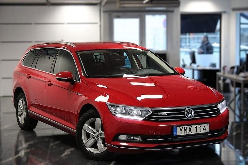 Begagnad VW Passat GT 190 HK (139 kW) 2018 Röd Kombi
