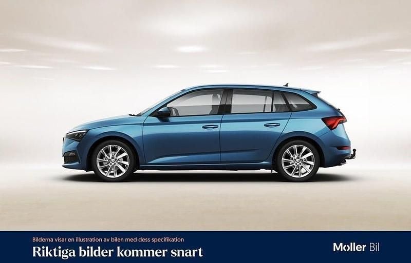 Begagnad Skoda Scala Style 150 HK (110 kW) 2022 Blå Halvkombi