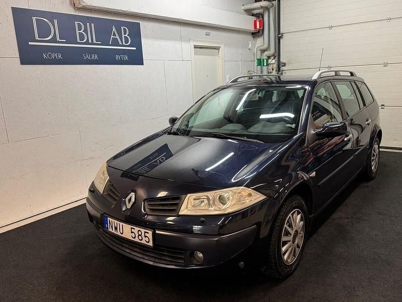 Blå Begagnad 2008 Renault Mégane III | 39 900 kr (Marknadspris) - Bild 1/4