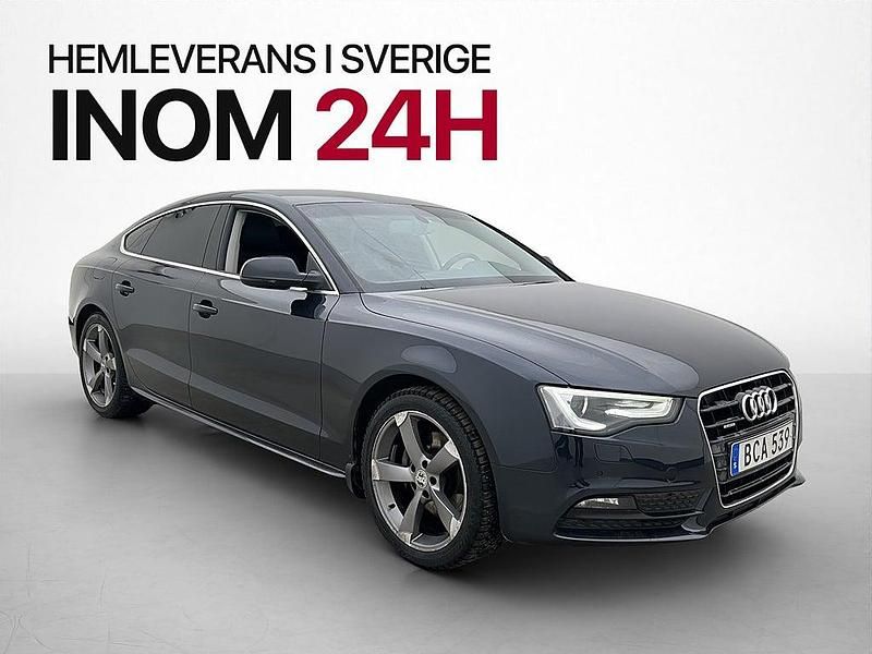 Begagnad Audi A5 Sportback 2014 Blå Halvkombi