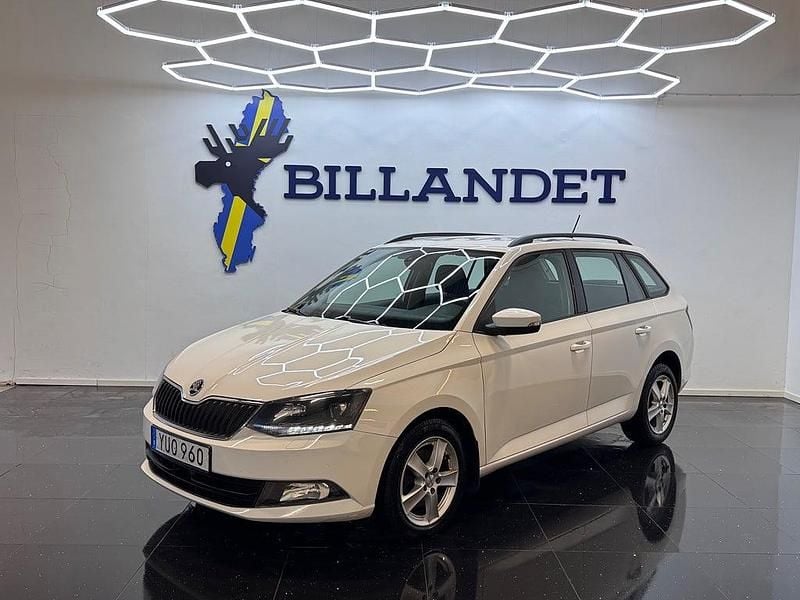 Begagnad Skoda Fabia Style 110 HK (80 kW) 2017 Vit Kombi