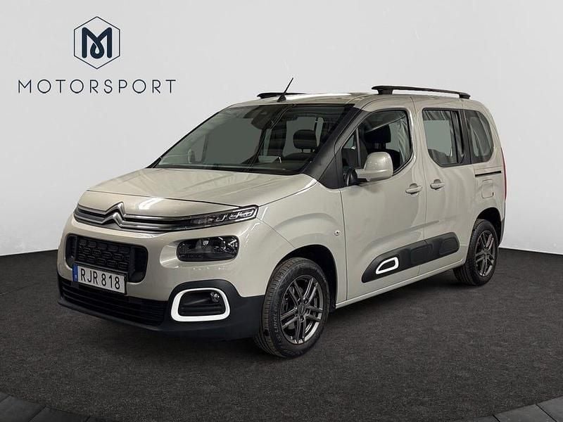 Brun Begagnad 2018 Citroën Berlingo Minibuss | 159 900 kr (Marknadspris) - Bild 1/3