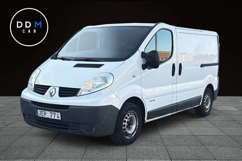 Vit Begagnad 2012 Renault Trafic Van | 59 900 kr (Marknadspris) - Bild 1/4